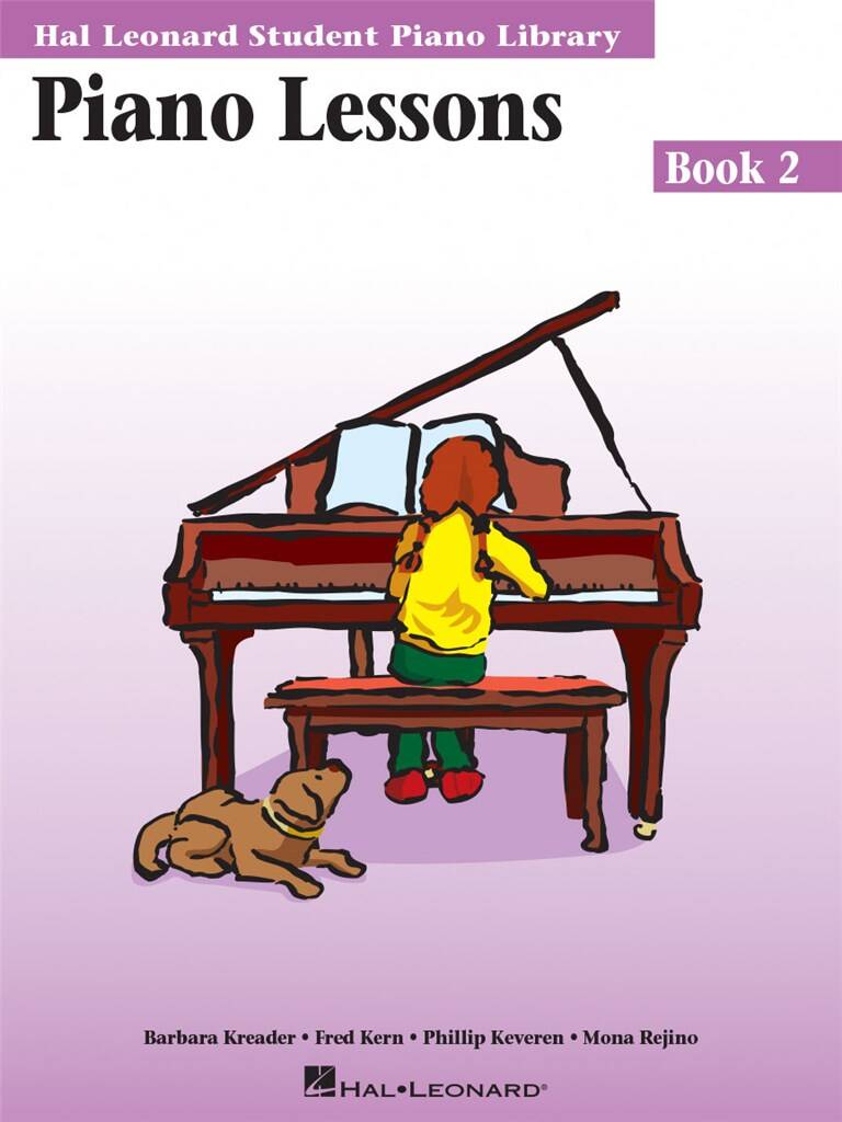 Piano Lessons Book 2 - Hal Leonard Student Piano Library