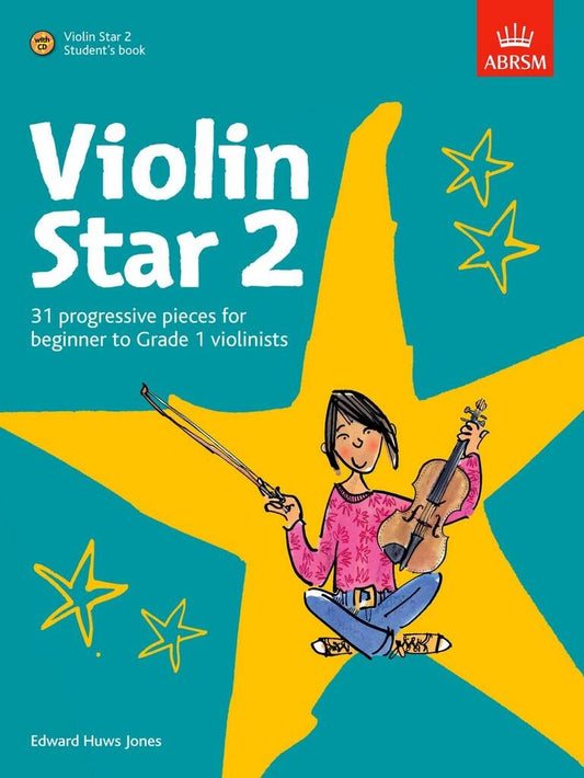 Edward Huws Jones: Violin Star 2 - Student's Book: Violin Solo and CD